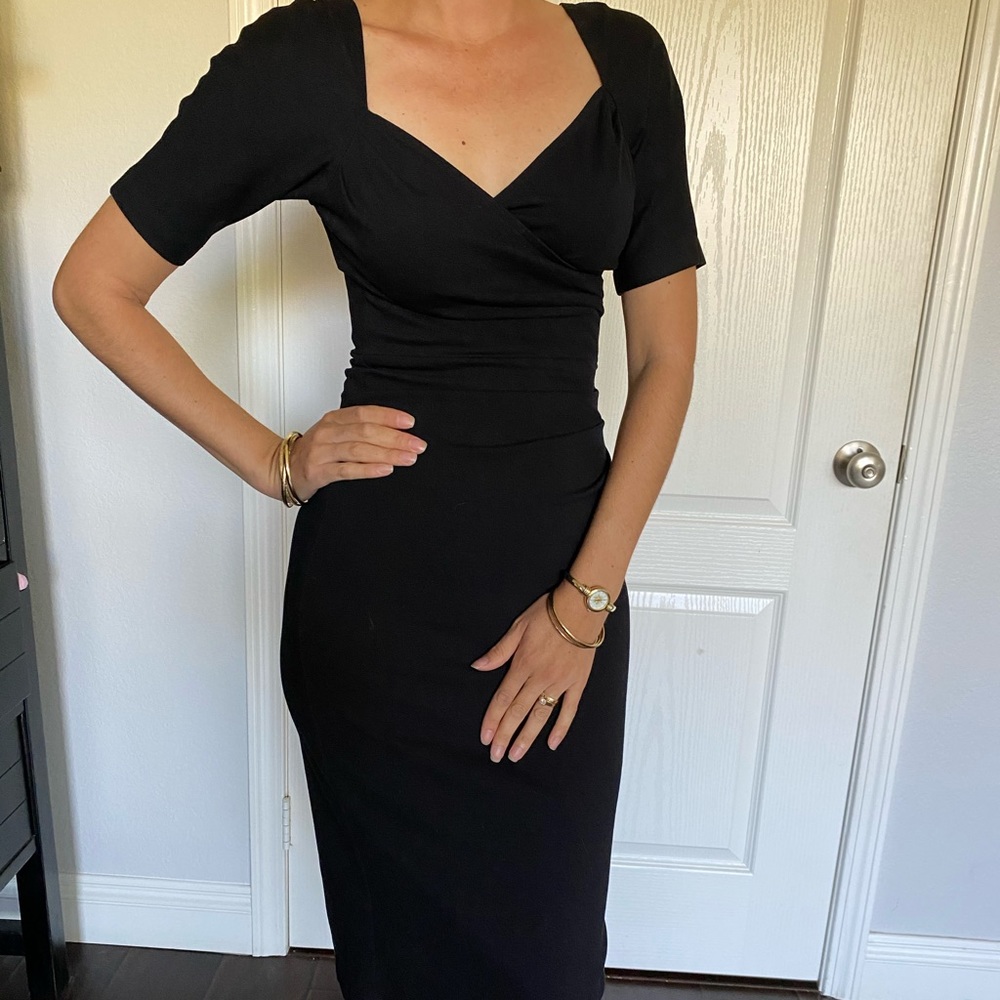 Beautiful black cocktail dress